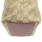 Gucci Charmy Bucket Tote Pink Beige GG Canvas — view 8