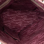 Gucci Charmy Bucket Tote Pink Beige GG Canvas — view 9