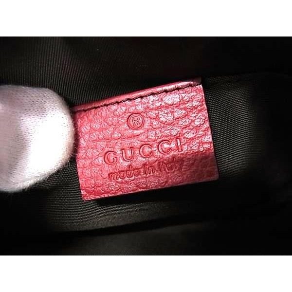 Gucci Ophidia GG Flora Marmont Makeup Pouch Case Multi-Case Brown — view 4