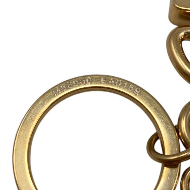Louis Vuitton Bag Charm Porte Cles Circle key Ring — view 9