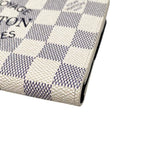 Louis Vuitton Bifold Long Wallet Portefeuille Antholite Damier Azur — view 4