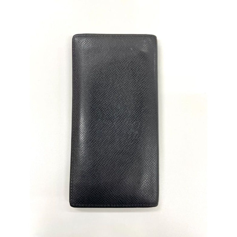 Louis Vuitton Taiga Portefeuille Alexandre NM Long Wallet Noir Black — view 2