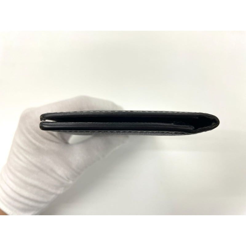 Louis Vuitton Taiga Portefeuille Alexandre NM Long Wallet Noir Black — view 4