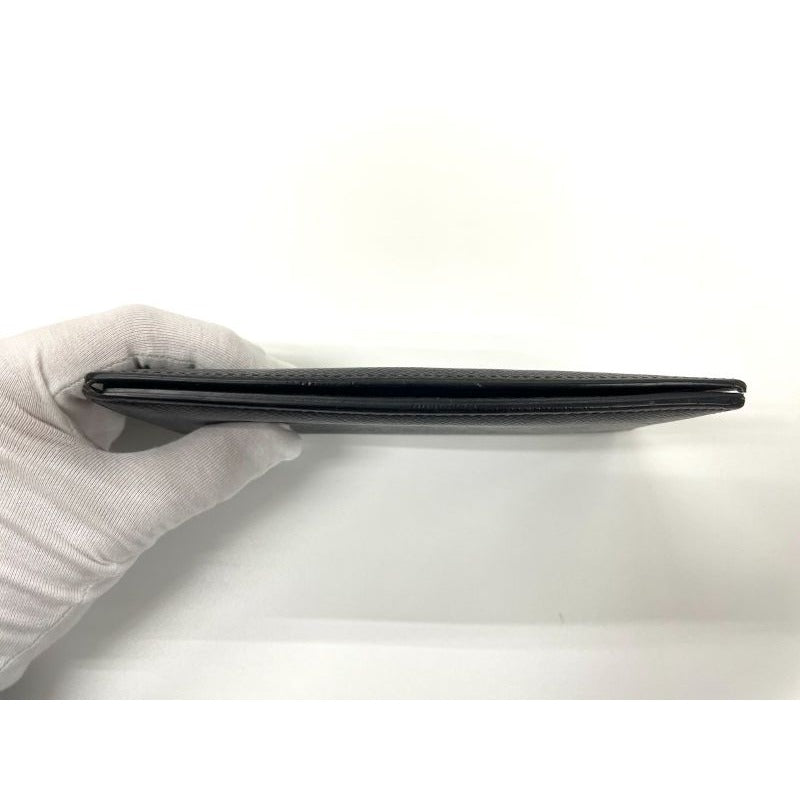 Louis Vuitton Taiga Portefeuille Alexandre NM Long Wallet Noir Black — view 5
