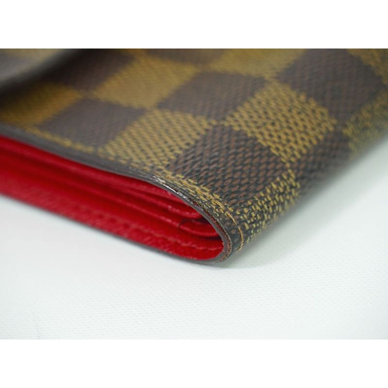 Louis Vuitton Portefeuille Koala Damier Ebene Fold Wallet Brown — view 4