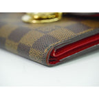 Louis Vuitton Portefeuille Koala Damier Ebene Fold Wallet Brown — view 5