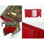 Louis Vuitton Portefeuille Koala Damier Ebene Fold Wallet Brown — view 8