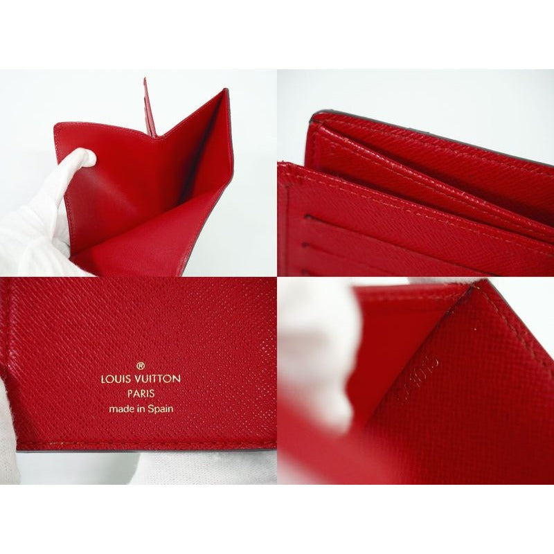 Louis Vuitton Portefeuille Koala Damier Ebene Fold Wallet Brown — view 9