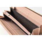 Gucci Wallet Long Petit Marmont Leather Pink Beige Round Zipper — view 4