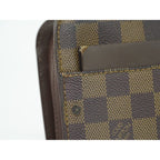 Louis Vuitton LV Saint Damier Ebene Clutch Brown — view 7