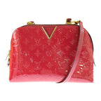 Louis Vuitton Monogram Vernis Melrose Handbag Cerise