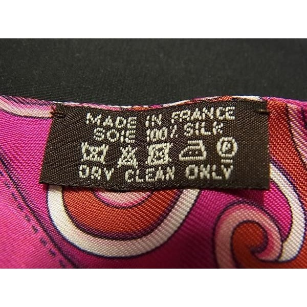 Hermes Scarf Twilly Festival Des Amazones Amazon Celebration Pink 100% Silk — view 2