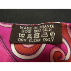 Hermes Scarf Twilly Festival Des Amazones Amazon Celebration Pink 100% Silk — view 2