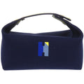 Hermes Bride a Brac PM Black Pavillon 04 Cotton Marine Navy Handbag