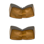 Celine Macadam Blason Triomphe Pattern Logo Ring Hardware Leather 2-Way