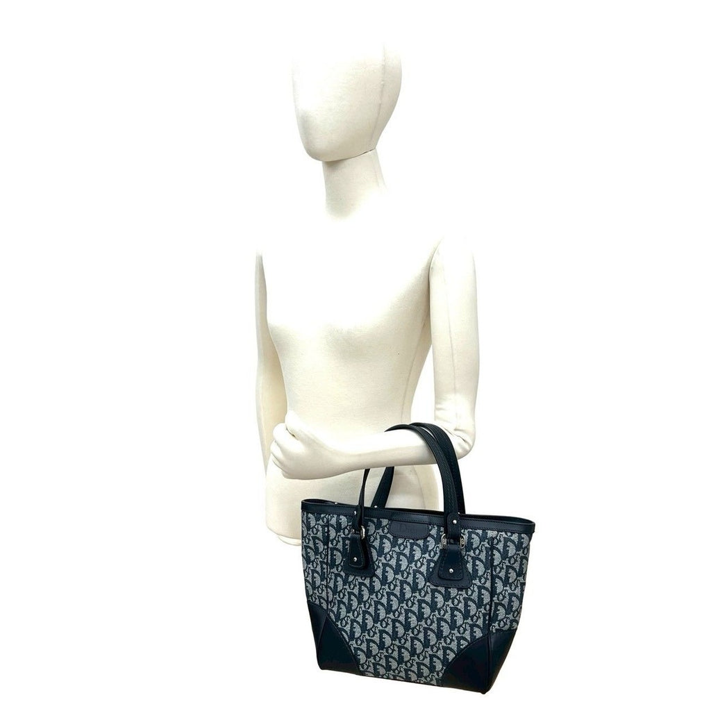 Dior Trotter Pattern CD Logo Canvas Leather — view 2
