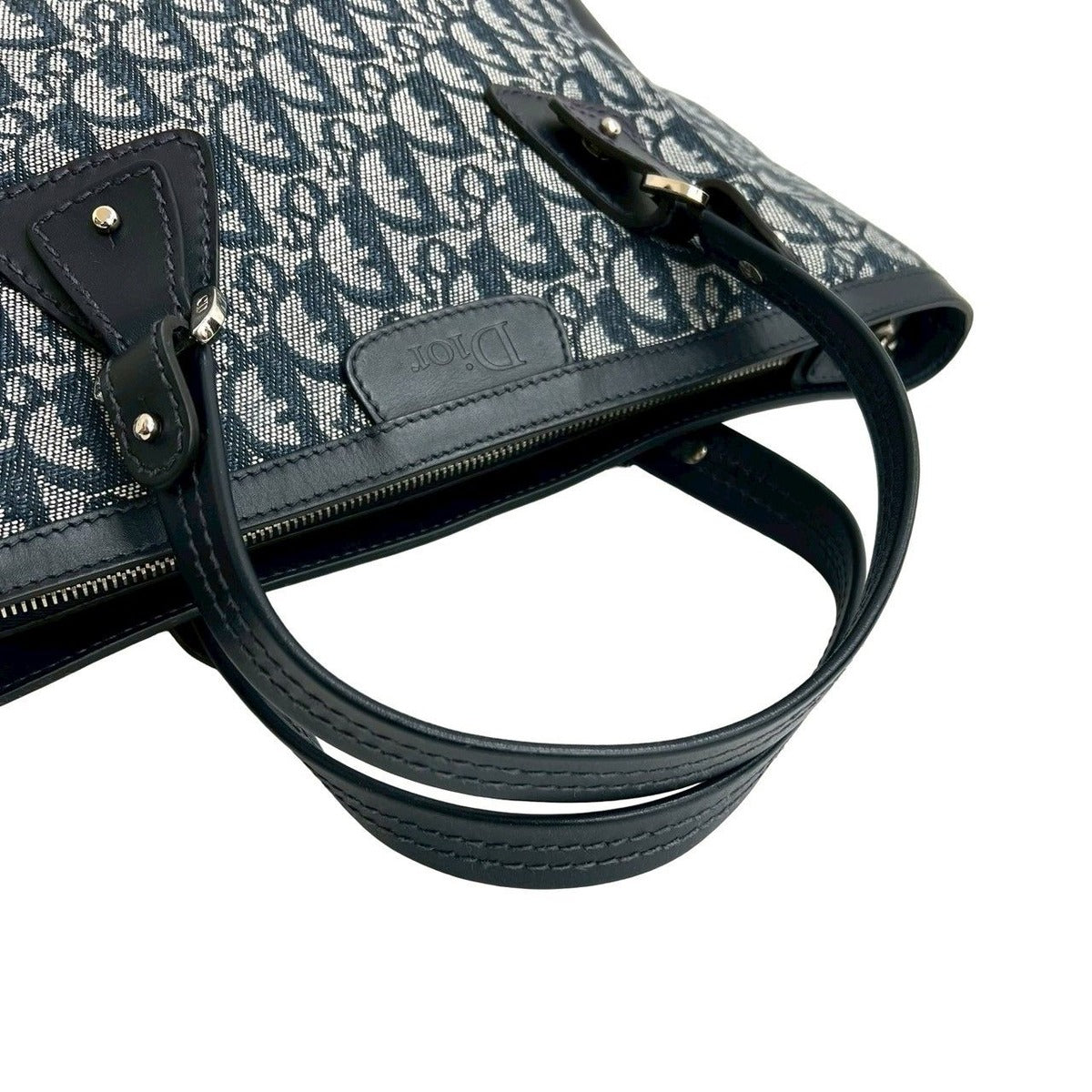 Dior Trotter Pattern CD Logo Canvas Leather — view 4