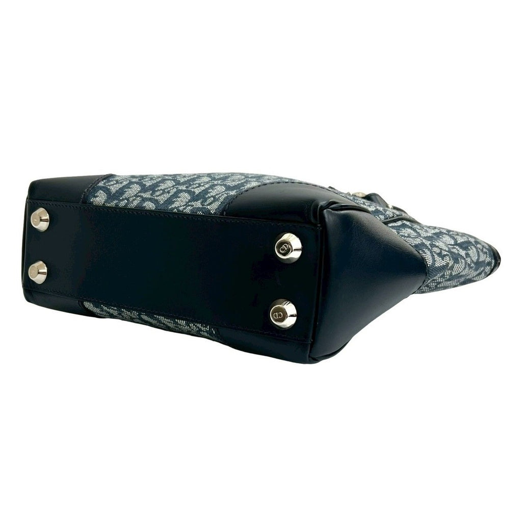 Dior Trotter Pattern CD Logo Canvas Leather — view 8