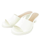 Bottega Veneta CHA Sandal Mule Middle Heel Leather 36