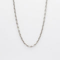 Hermes Serie Necklace Pendant Choker 925 Silver Mini Chaine D'ancre