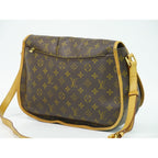 Louis Vuitton LV Menilmontan MM Monogram Shoulder Bag Pochette Brown — view 2