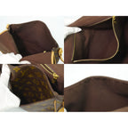 Louis Vuitton LV Menilmontan MM Monogram Shoulder Bag Pochette Brown — view 8