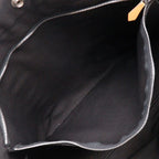 Hermes Fourre Tout MM Tote Bag Cotton Canvas Black Handbag — view 7