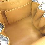 Chanel 255 Chocobar Lambskin Black Gold Hardware Shoulder Bag 0023 — view 4