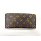Louis Vuitton Monogram Portefeuille Emilie Zipper Long Wallet Brown — view 2