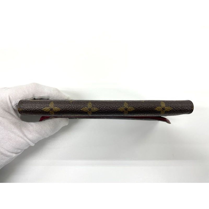 Louis Vuitton Monogram Portefeuille Emilie Zipper Long Wallet Brown — view 4