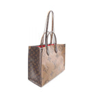 Louis Vuitton Tote On The Go GM Canvas Beige Brown — view 2