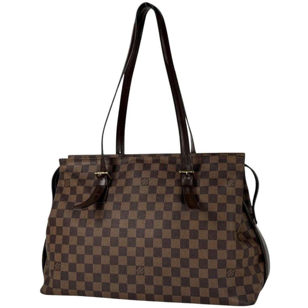 Louis Vuitton Chelsea Tote Shoulder Damier Brown
