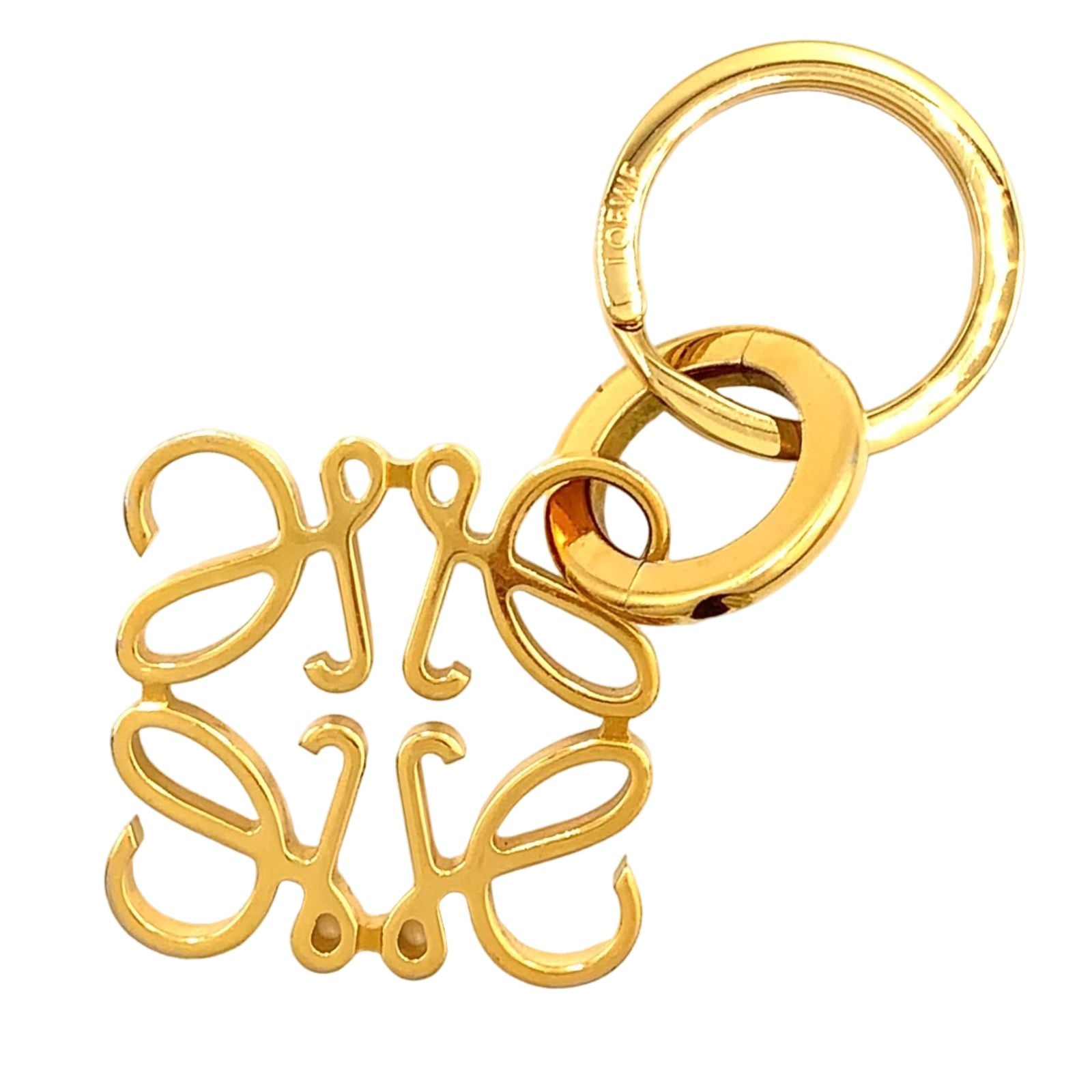 Loewe Anagram Metal Gold