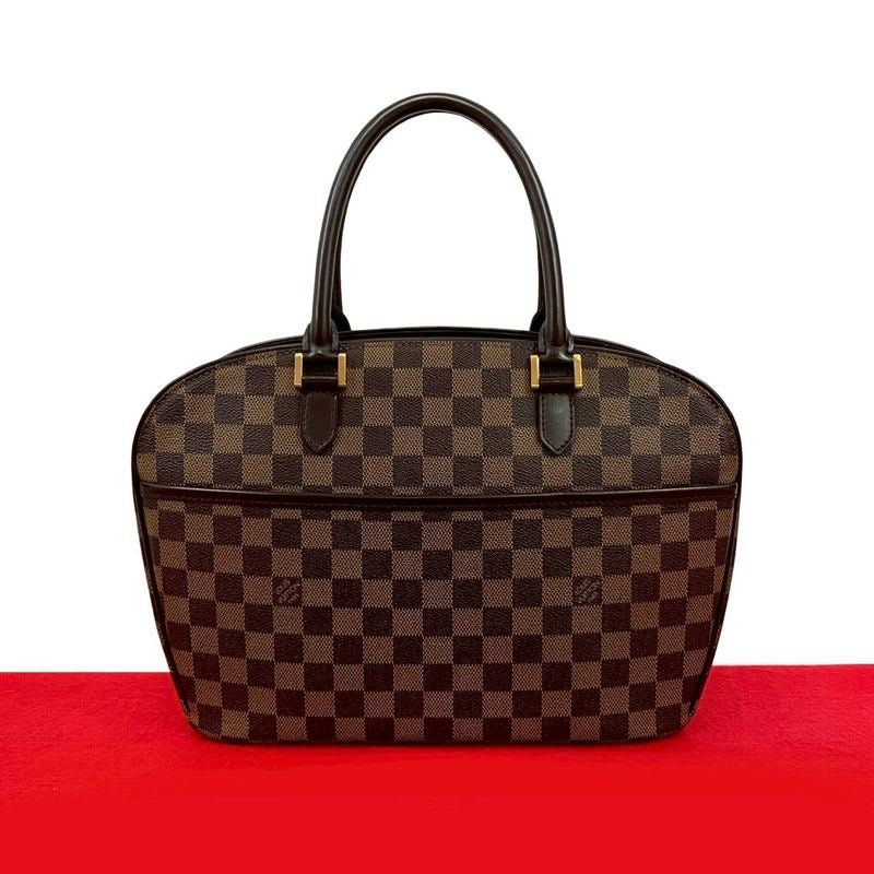 Louis Vuitton Vintage Thalia Oriental Damier Leather Handbag Mini Boston Bag