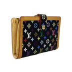 Louis Vuitton Wallet Monogram Multicolor Porte-Monnaie Viennois Noir — view 2
