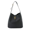 Saint Laurent le 5 a 7 Soft Large Shoulder Bag Leather Black