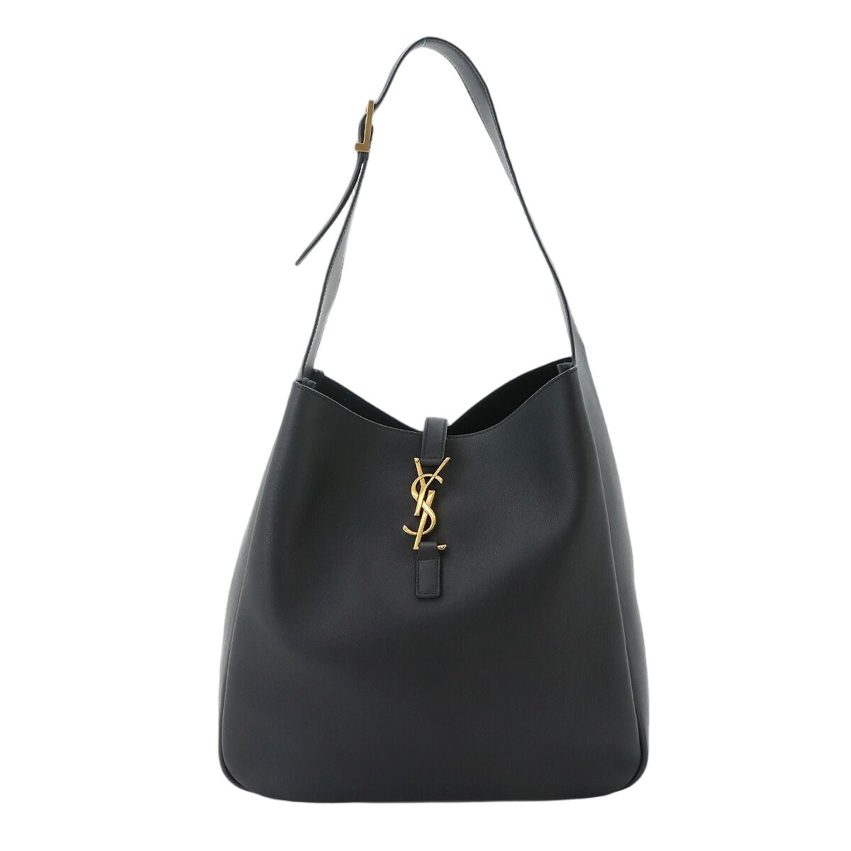 Saint Laurent le 5 a 7 Soft Large Shoulder Bag Leather Black