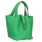 Hermes Picotin Rock PM Monochrome So Green U Stamp Matte Hardware — view 2