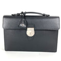 Gucci Handbag Logo Leather Black