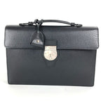 Gucci Handbag Logo Leather Black