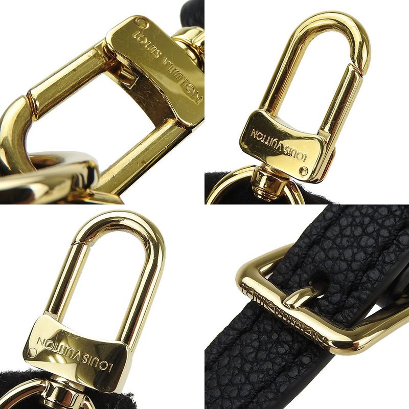 Louis Vuitton Bagatelle NM Monogram Empreinte Black Noir Crossbody — view 6