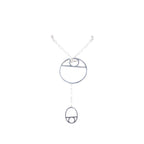 Hermes Chaine D'ancre Game Silver Necklace