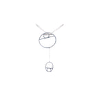 Hermes Chaine D'ancre Game Silver Necklace — view 2