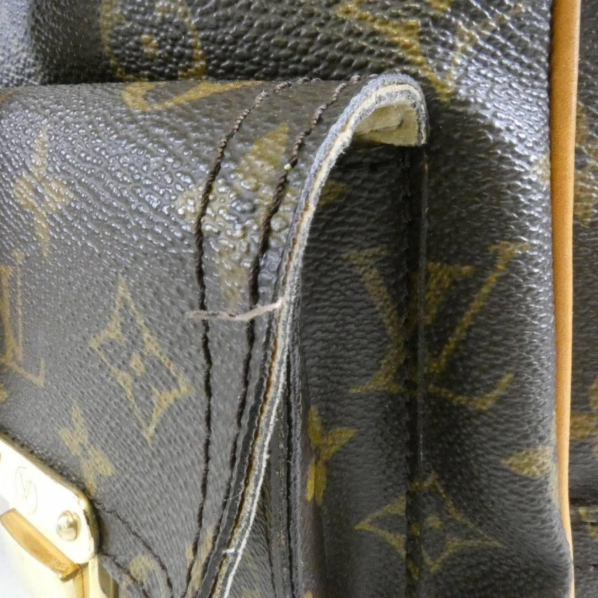 Louis Vuitton Monogram Manhattan GM Bag Brown Marron — view 4