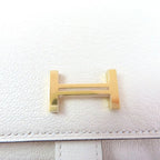 Hermes Bearn Combine Nata Gold Hardware H Logo Compact Wallet Chevre — view 9