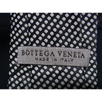 Bottega Veneta 100% Silk Dotted Polka Dot Business Tie Black Db2931 — view 3