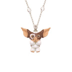 Gucci Gremlin Gizmo Necklace Brown White