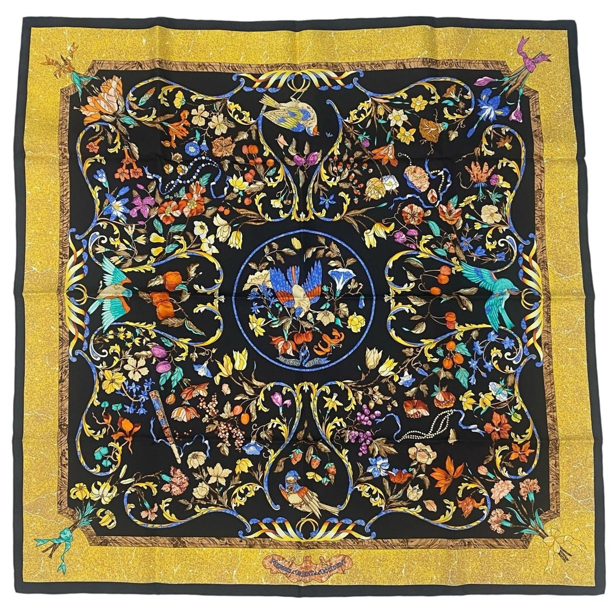 Hermes Carre 90 Pierres D' Orient Et Occident Oriental Stone and Western — view 2