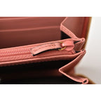Gucci Long Wallet Round Zipper GG Marmont Ribbon Pink — view 5