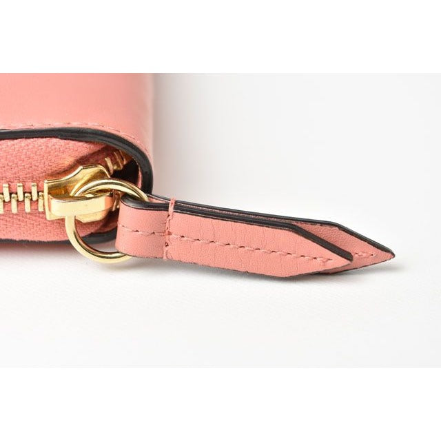 Gucci Long Wallet Round Zipper GG Marmont Ribbon Pink — view 7